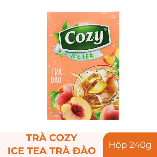 Trà Cozy Ice tea đào - hộp 240g