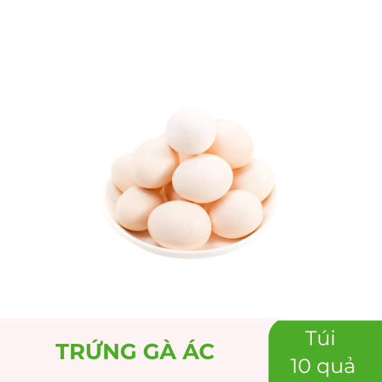 Trứng gà ác - 10 quả