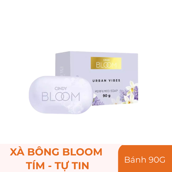 Xà bông Bloom tím tự tin - bánh 90g