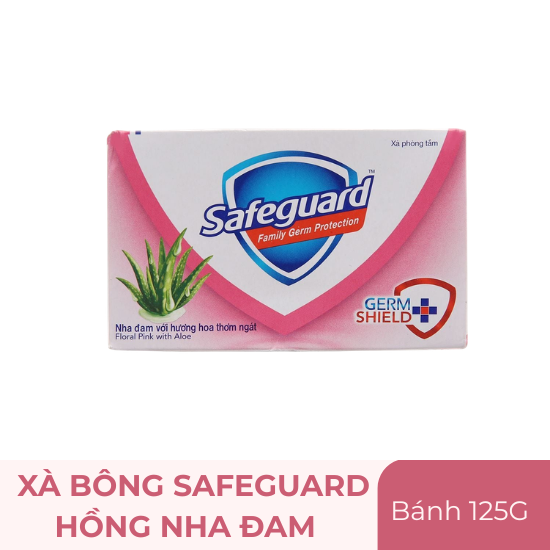 Xà bông Safeguard hồng - bánh 135g
