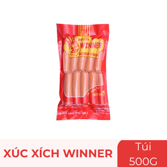 Xúc xích Winner - túi 500g